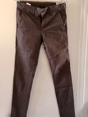Rag & Bone Standard Issue dark olive khaki pants size 28